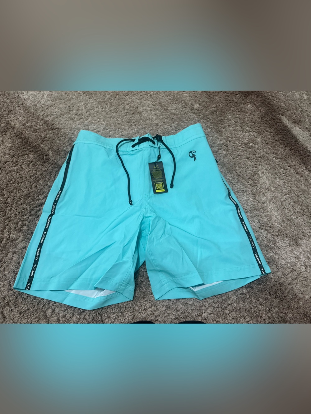 Tucann Fluro Aqua shorts